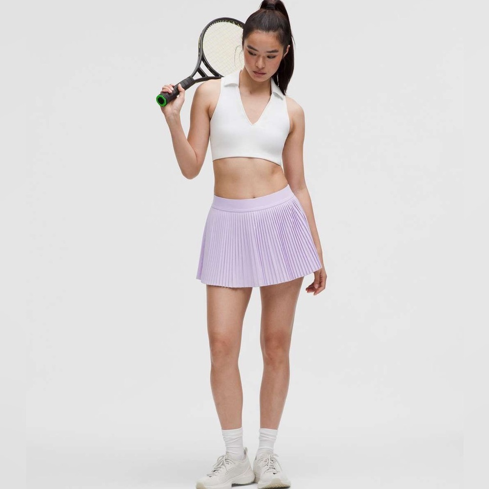 Lululemon Varsity High Rise Pleated Tennis Skirt Size 2